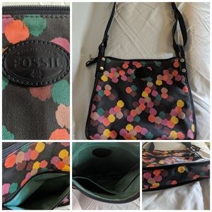 Fossil Floral Purse